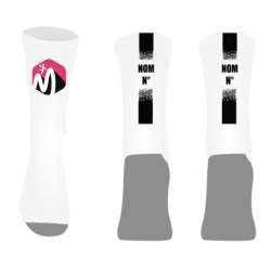 Chaussettes personnalisées Logo Magny Handball + Nom + Numéro