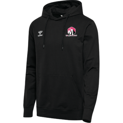 Sweat à capuche Hummel Noir Magny Handball (2 logos)