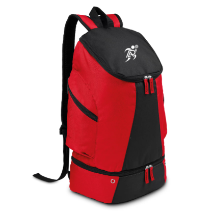 Sac à dos Rouge/Noir Patronage Laïque Basket