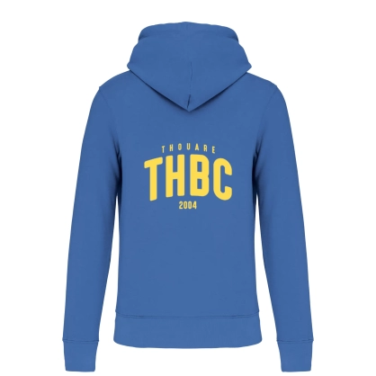 Sweat à capuche coton Ecoresponsable bleu Enfant - THBC