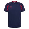 Maillot HMLCORE 2.0 Hummel Marine/rouge - Espace-Handball.com
