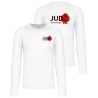 Maillot manches longues Blanc Judo Club de Pontvallain