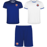 Pack entraînement 2 maillots + 1 short Bleu/Blanc ES Bonchamp Basket
