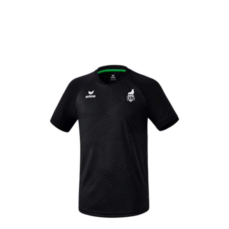 Maillot d'entrainement ERIMA noir adulte - THBC
