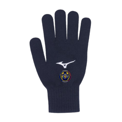 Paire de gants Mizuno Bleu marine Sapeurs Pompiers Bonnétable (2 logos)