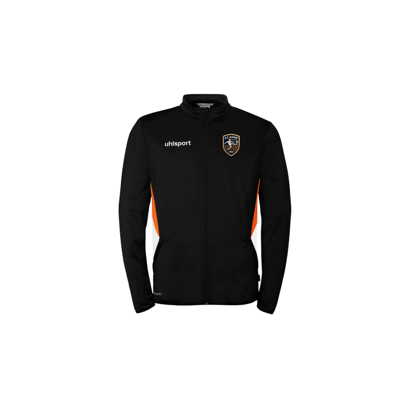Veste zip Noir/Orange Uhlsport - AC AIGNE
