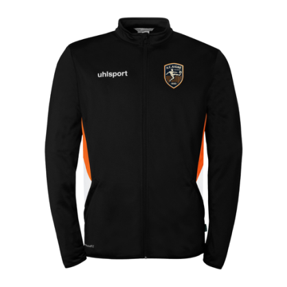 Veste zip Noir/Orange Uhlsport - AC AIGNE