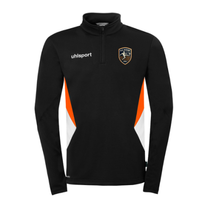 Veste 1/4 zip Noir/Orange Uhlsport - AC AIGNE