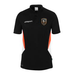 Polo Noir/Orange Uhlsport - AC AIGNE