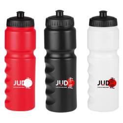 Gourde Blanc/Rouge/Noir Judo Club de Pontvallain