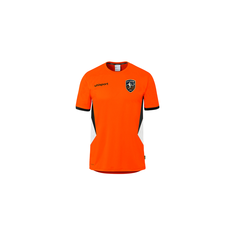 Maillot d'entraînement Noir ou Orange Uhlsport - AC AIGNE