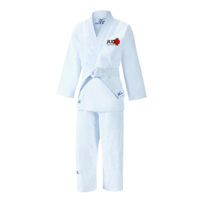 Kimono Shiro Mizuno Judo Club de Pontvallain (logo brodé)