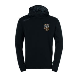 Sweat capuche Noir Uhlsport - AC AIGNE