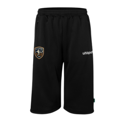 Short long à poches noir Uhlsport - AC AIGNE