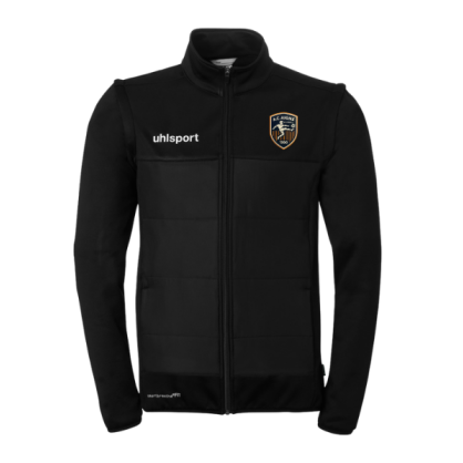 Doudoune manches rétractables Noir Uhlsport - AC AIGNE