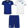 Pack entraînement 2 maillots + 1 short Bleu/Blanc US Pontoise St Denis Les Ponts