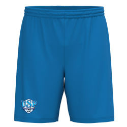 Short de sport Bleu US Pontoise St Denis Les Ponts