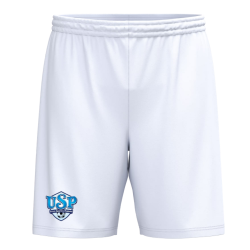 Short de sport Blanc US Pontoise St Denis Les Ponts
