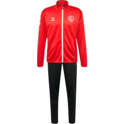 Ensemble de survêtement Hummel Rouge/Noir ASCA Football