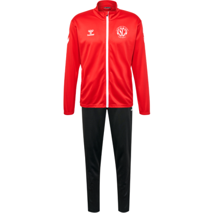 Ensemble de survêtement Hummel Rouge/Noir ASCA Football
