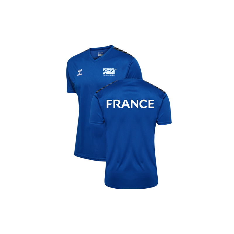 Maillot HMLAUTHENTIC FRANCE Bleu | FFSQUASH