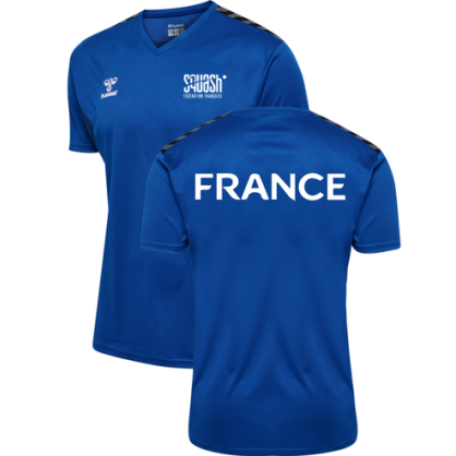 Maillot HMLAUTHENTIC FRANCE Bleu | FFSQUASH
