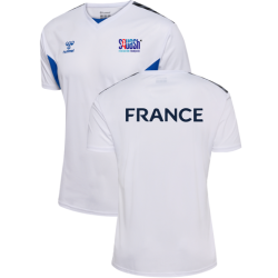Maillot HMLAUTHENTIC FRANCE Blanc| FFSQUASH