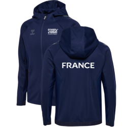 Veste de survêtement FRANCE Marine | FFSQUASH