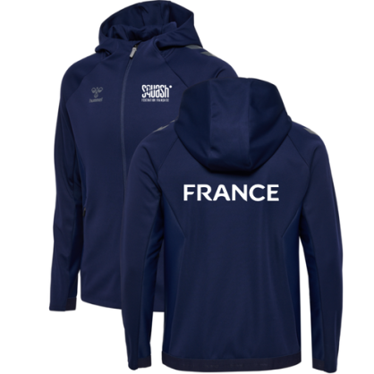 Veste de survêtement FRANCE Marine | FFSQUASH