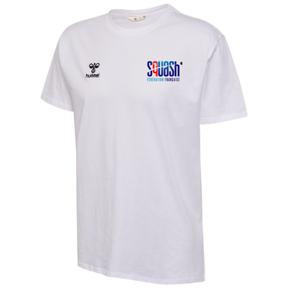 T-shirt de sortie FRANCE Blanc | FFSQUASH