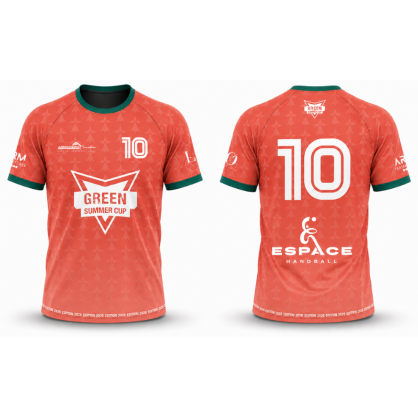 Maillot sublimé réversible Green Summer Cup