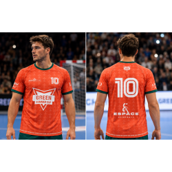 Maillot sublimé réversible Green Summer Cup