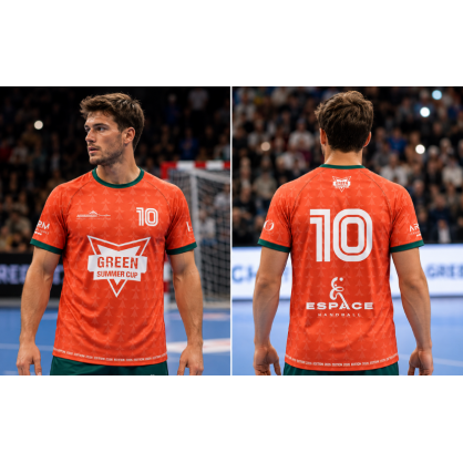Maillot sublimé réversible Green Summer Cup