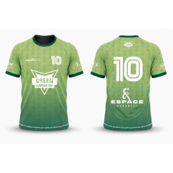 Maillot sublimé réversible Green Summer Cup