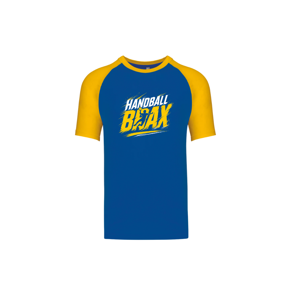 T-shirt Bleu/Jaune Brax HB