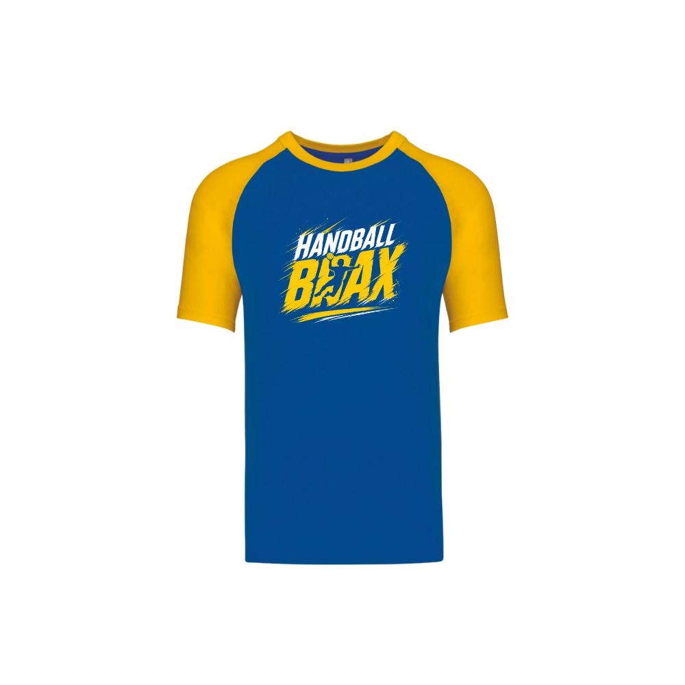 T-shirt Bleu/Jaune Brax HB