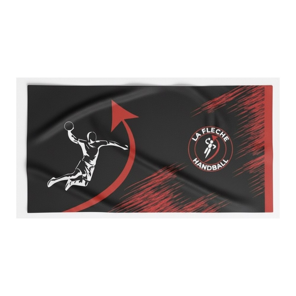 Serviette sublimé La flèche Handball (70x140cm)