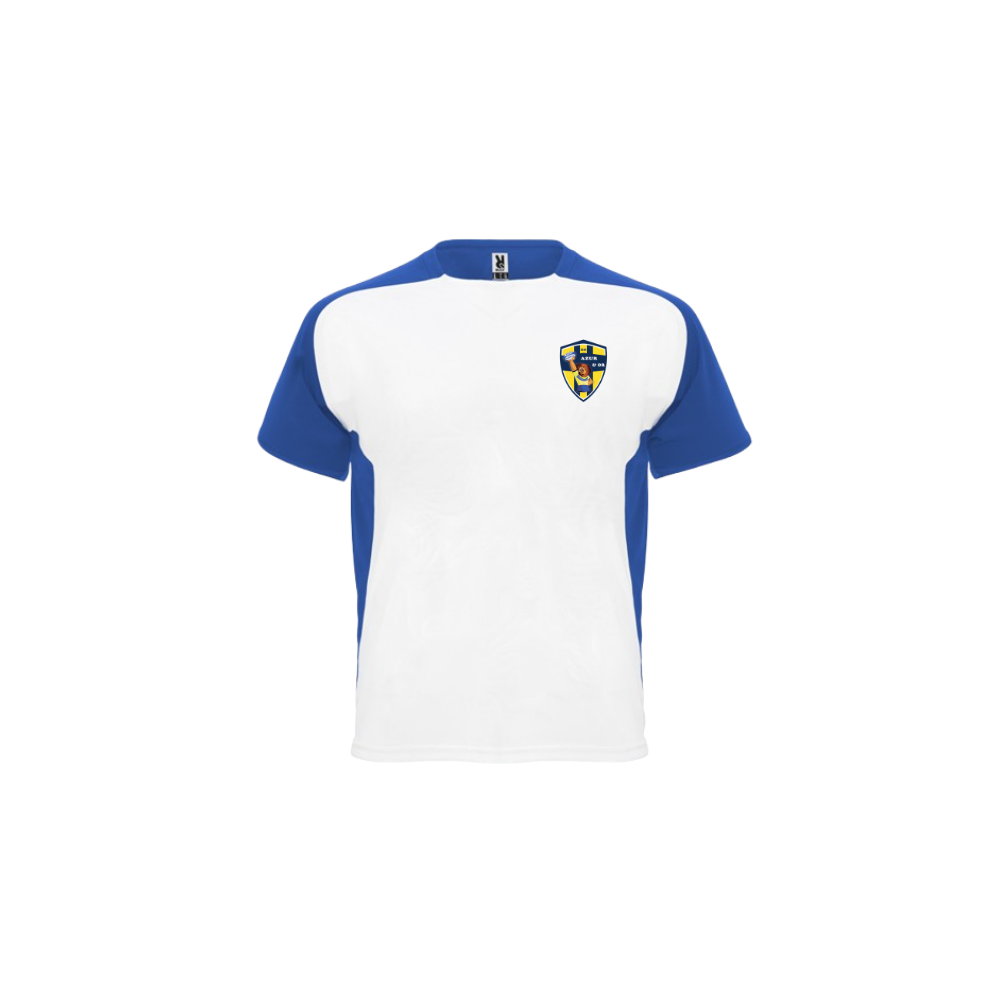 Maillot bleu/blanc Azur & Or
