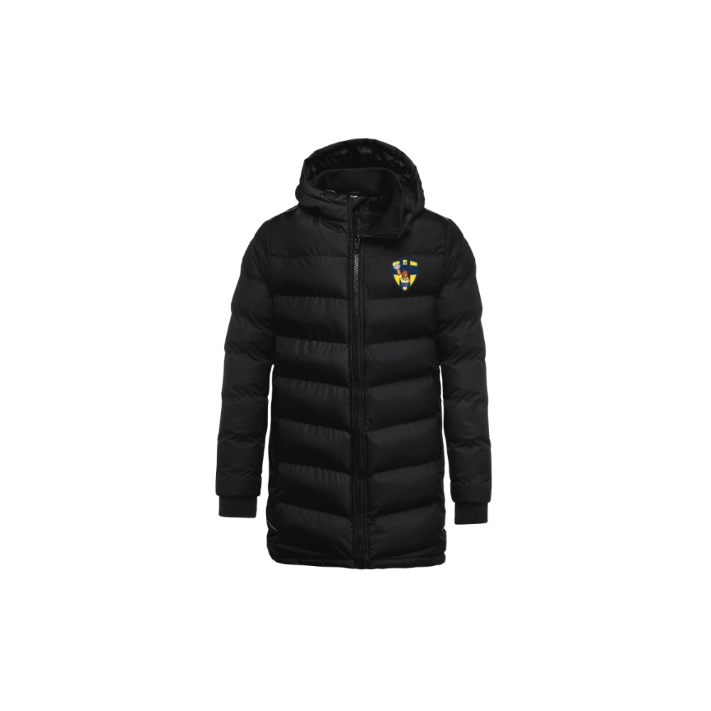 Parka noir Azur & Or