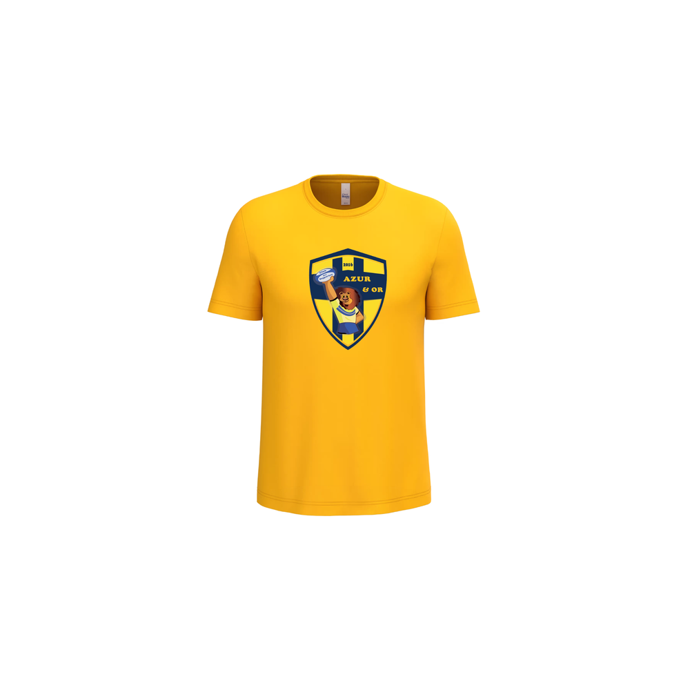 Maillot jaune Azur & Or (grand logo)