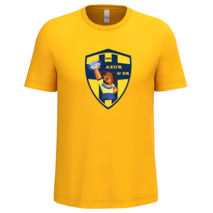 Maillot jaune Azur & Or (grand logo)