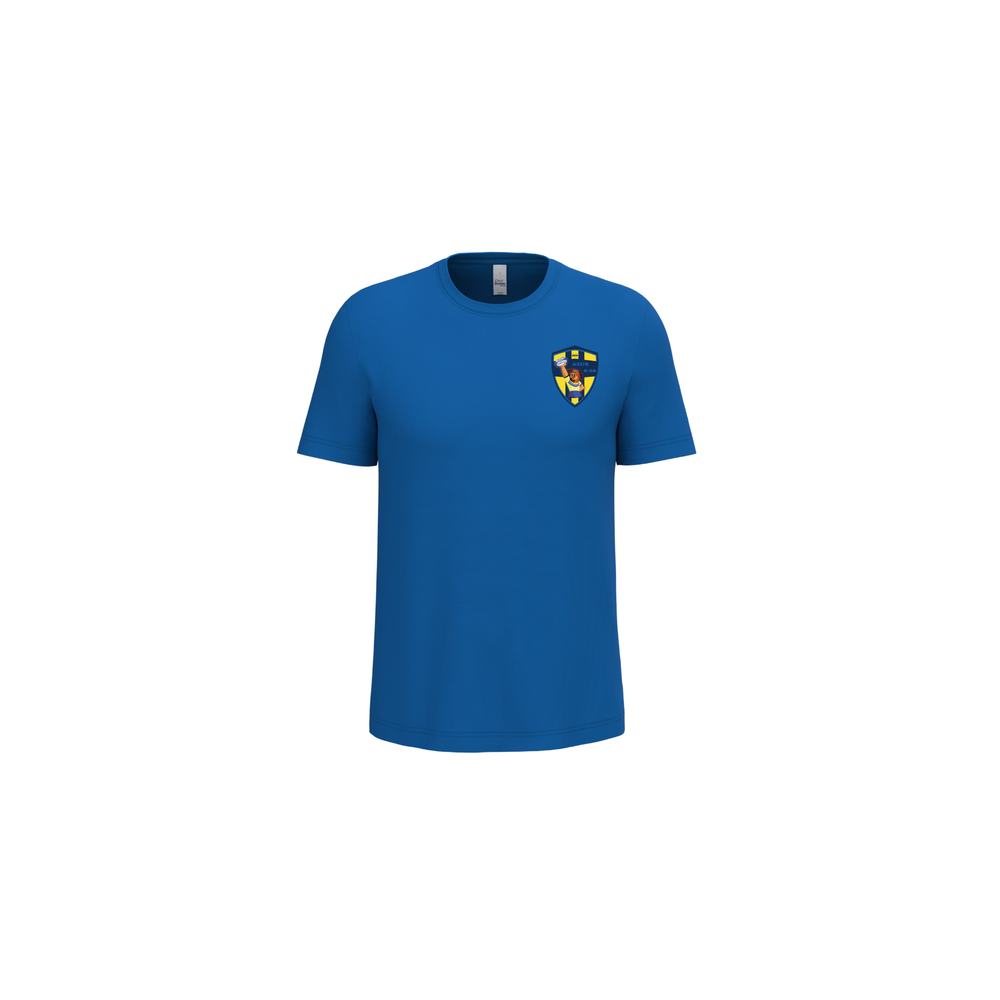 T-shirt bleu Azur & Or