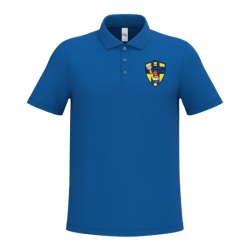 Polo coton bleu enfant Azur & Or