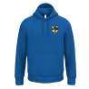 Sweat à capuche bleu adulte Azur & Or