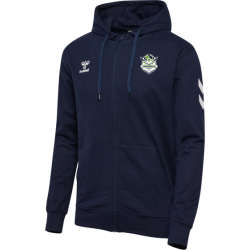 Veste zippée capuche Noire Hummel HHB