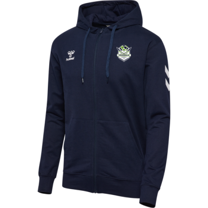 Veste zippée capuche Bleu marine Hummel HHB