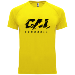 Maillot respirant Jaune CAL Handball (Design spécial)