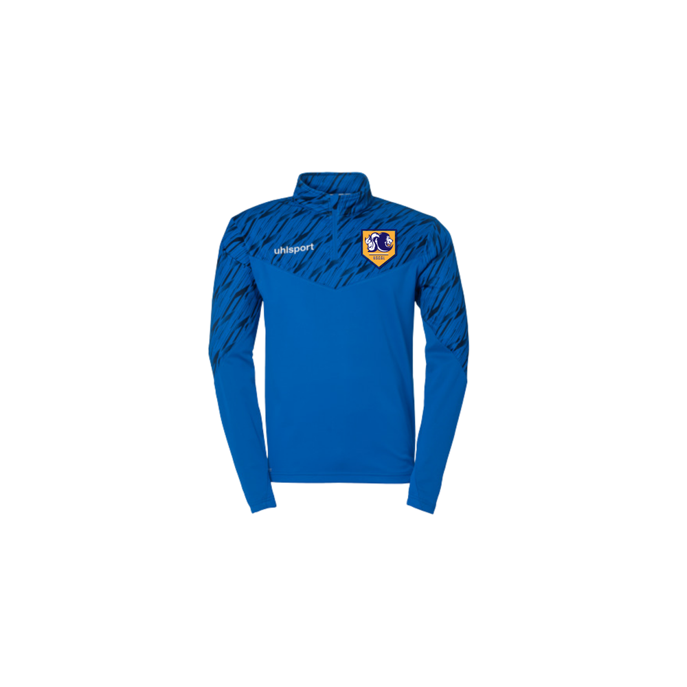 Veste 1/4 zip Uhlsport Bleue U.S.C.G.L