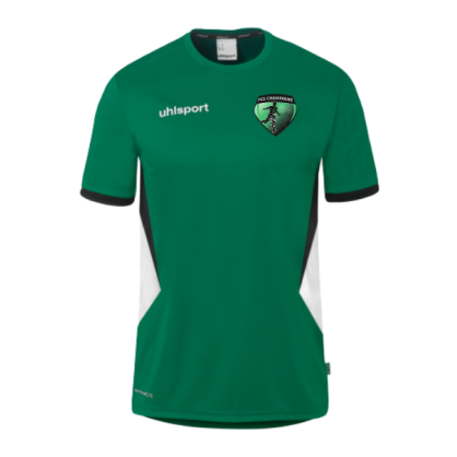 Maillot Uhlsport Vert FCS Champagné (Flocage Ecusson)