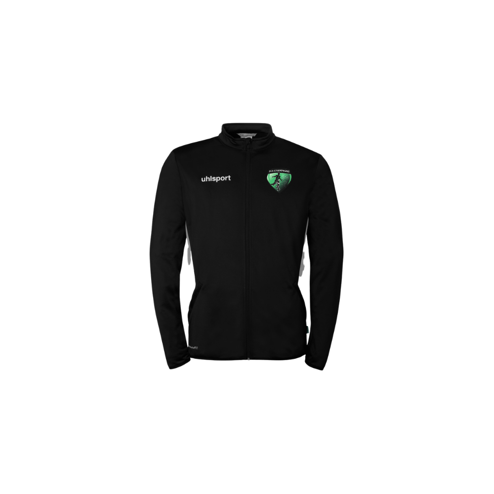Veste zip Uhlsport Noir FCS Champagné